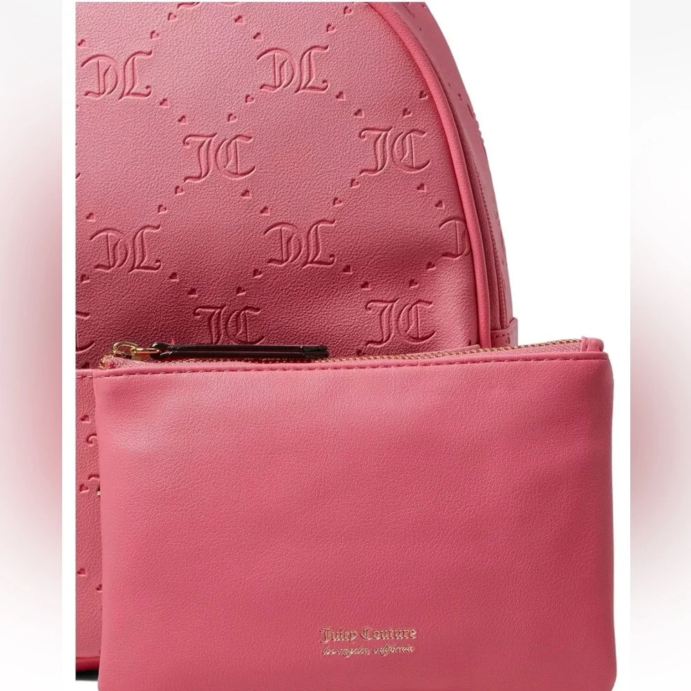 NWT Juicy Couture PINK LEMONADE BESTSELLER PULLOUT POUCH BP $99